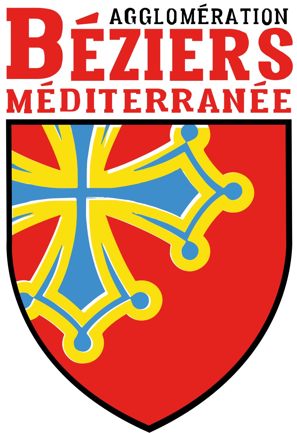 Logo officiel CA de Béziers-Méditerranée