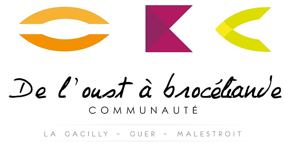 Logo officiel CC de l'Oust à Brocéliande