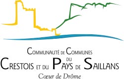 Logo officiel CC du Crestois et de Pays de Saillans Coeur de Drôme