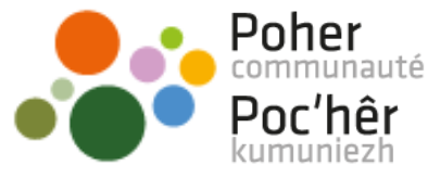 Logo officiel CC Poher Communauté