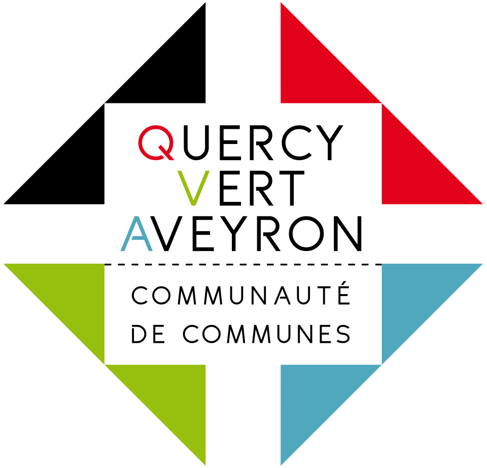 Logo officiel CC Quercy Vert-Aveyron